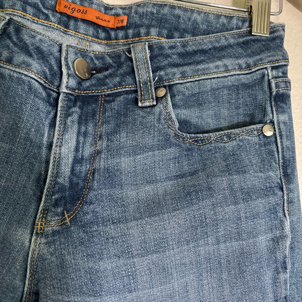 Vigoss Bootcut Jeans Stretch Size 7/8 - Picture 4 of 11